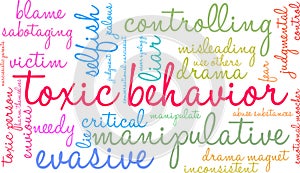 Toxic Behavior Word Cloud