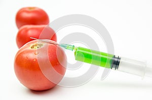 Toxic chemicals in tomatoes