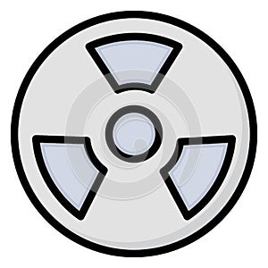 Toxic Isolated Vector icon which can be easily modified or edit