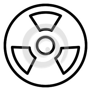 Toxic Isolated Vector icon which can be easily modified or edit