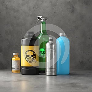 Toxic liquid. Poison. Venom. Dangerous