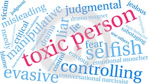 Toxic Person Word Cloud