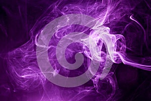 Toxic purple smoke photo