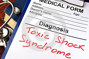 Toxic shock syndrome.