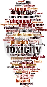Toxicity word cloud