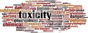 Toxicity word cloud