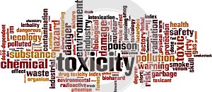 Toxicity word cloud photo