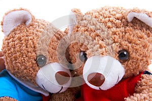 Toy bears together