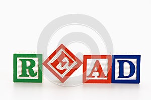 Toy building blocks.