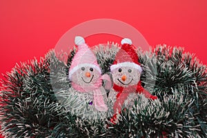 Toy christmas snowman