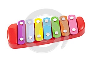 Toy colorful xylophone