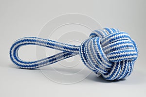 Toy for dog made of durable cotton rope