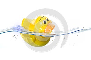 Toy Ducky in water