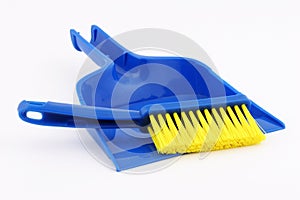 Toy dustpan and broom