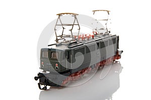 Toy electric locomotive