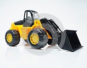 Toy Front Loader Closeup