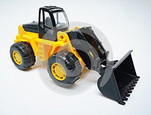 Toy Front Loader Closeup