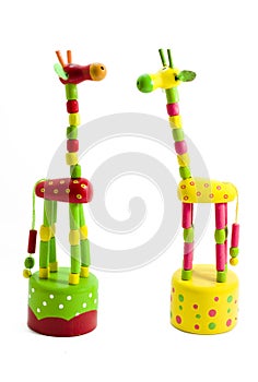 Toy a giraffe