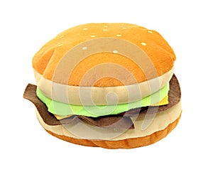 Toy hamburger