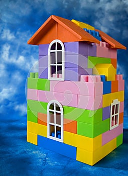 Toy house model