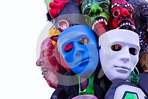 Toy mask To be tricked into playing on Halloween photo