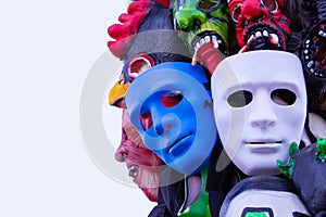 Toy mask To be tricked into playing on Halloween photo