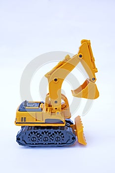 Toy mechanical excavator