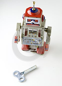 Toy metal robot