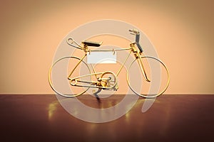 Toy model of the bike