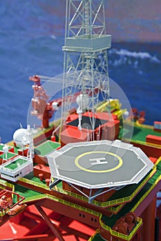 Toy - oil platform