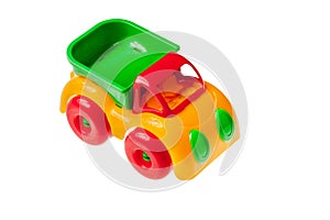 Toy plastic car