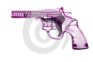 Toy plastic gun