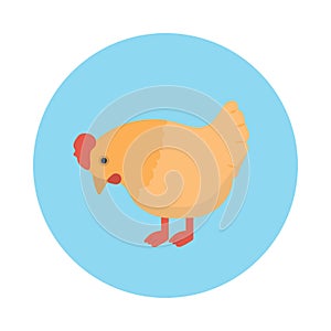 Toy reception vector flat icon