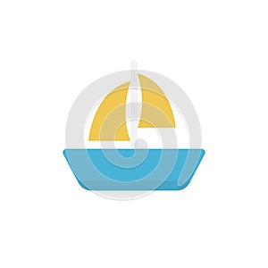 Toy reception vector  flat  icon