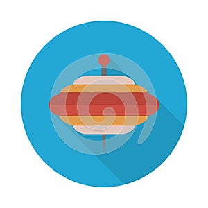 Toy reception vector  flat  icon