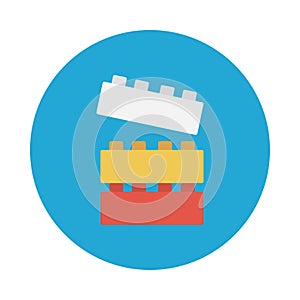Toy  reception vector flat icon