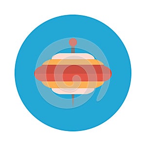 Toy  reception vector flat icon