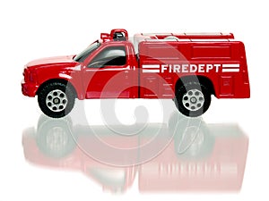 Toy Red Firetruck