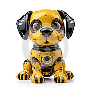 Toy Robot Dog sitting