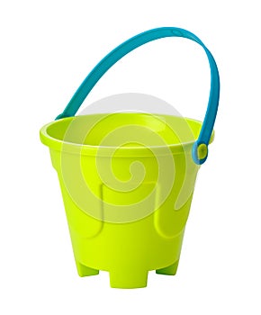 Toy Sand Pail (clipping path) photo