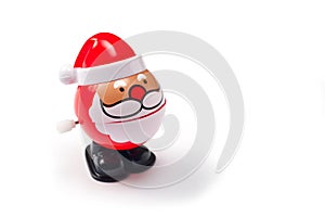 Toy Santa Claus, small in size, lively, jumps and opens his mouth