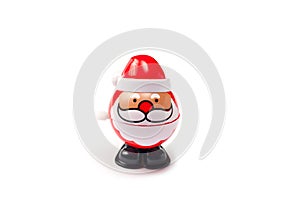 Toy Santa Claus, small in size, lively, jumps and opens his mouth