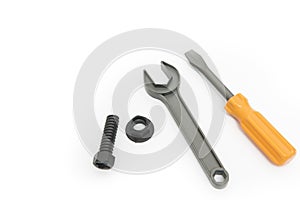 Toy set repair tools