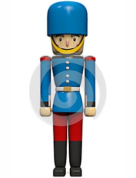 Toy Soldier in Military Uniform