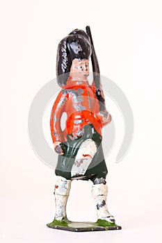 Toy soldier - Vintage foot guard with rifles