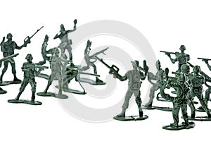 Toy Soldiers Isolated