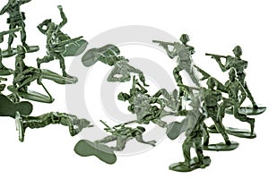 Toy Soldiers Isolated