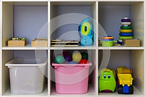 Toy Storage Shelf