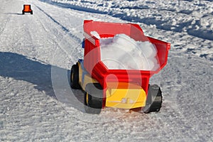 Toy stuck removal snow