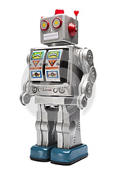 Toy tin robot